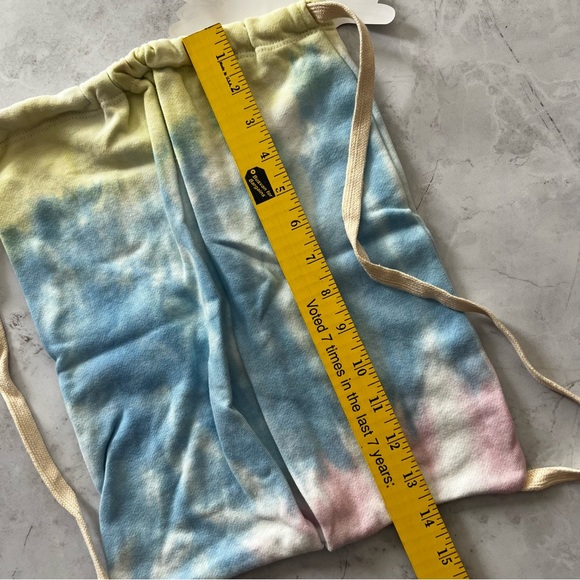 NWT Boys Lie Pink Blue Cotton Candy Unreleased Drawstring Bag - Picture 4 of 9